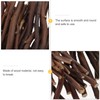 Didiseaon 50pcs DIY Wooden Sticks Craft Sticks 20cm Unfinished Natural