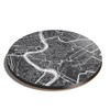 1 x Round Coaster - Rome Italy Urban Street Map