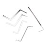 Loboo Idea 5 Piece Locksmith Lock Picking Tension Wrench Tool