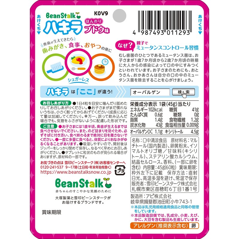 Bean Stark, Snowmark, Bean Stark, Hakira, Grapes, 60 Seeds (Ages