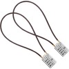 SISAV 2 Pack Long 50cm Cable Lock with 4 Digit