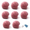 Pink Drawer Knob Ceramic Cabinet Knobs Kids Room Handle Pull