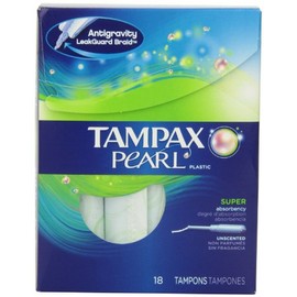 Tampax Pearl Super Unscnt Size 36ct Tampax Pearl Super Unscnted 36ct