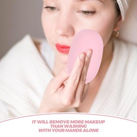 DOITOOL Pack of 5 Face Sponges Facial Skin Care Practical Dual Use Cleaning Sponge Makeup Tool for Women Girls Women