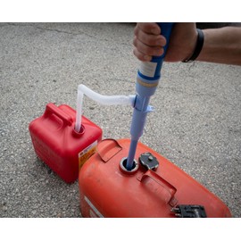 5 Star Super Deals 2 Turbo Electric Liquid Transfer Siphon Pump Cordless Battery Powered Gas Oil