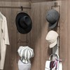 LINFIDITE 10 Pack Hat Rack Hanger Holder Organizer Flexible Multi