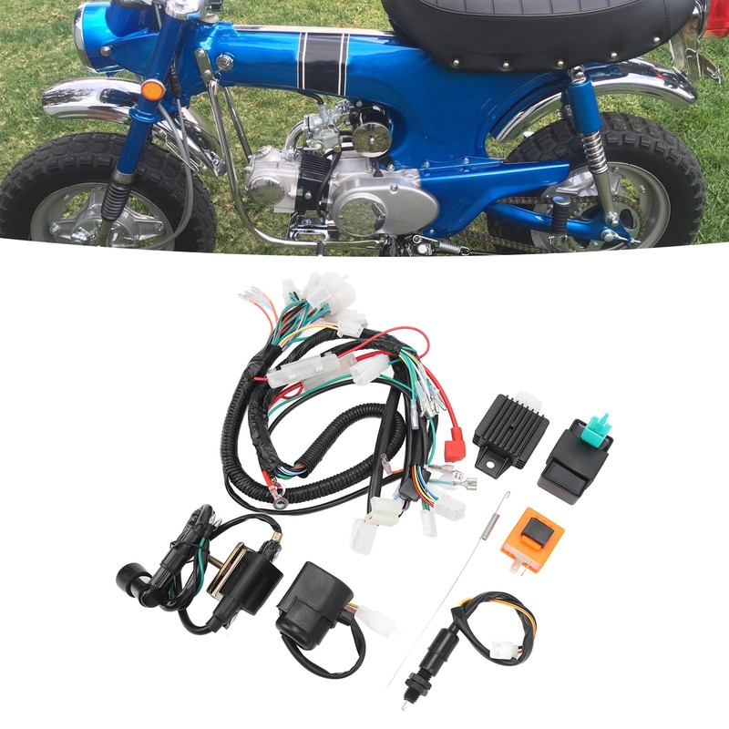 Engine Wiring Loom Harness Kit, Long Lasting Motor Starter Wire