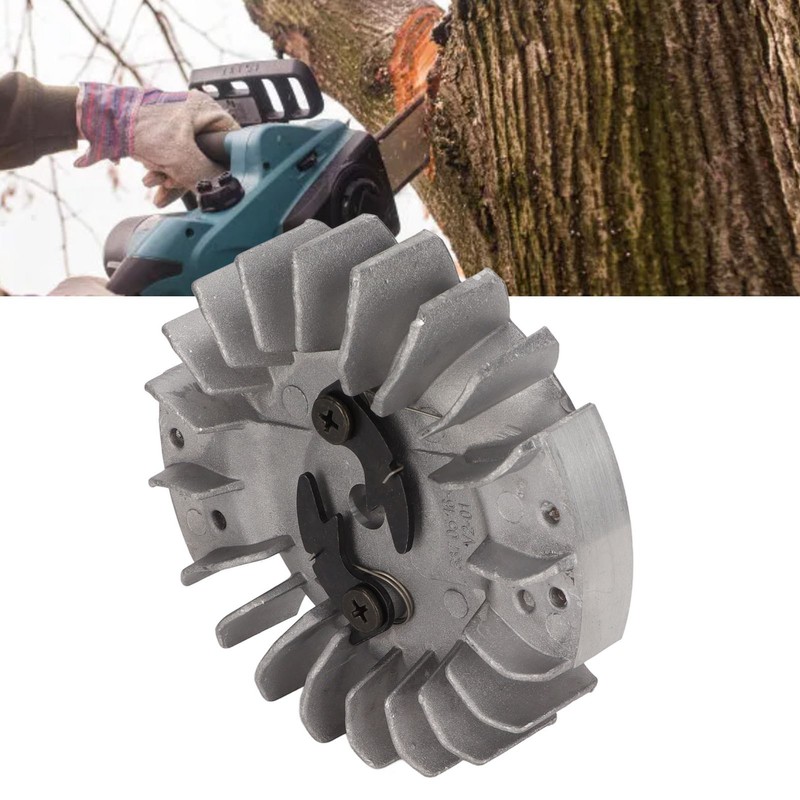 Electric Chainsaw Flywheel Aluminium Alloy Fly Wheel Replacement for Husqvarna