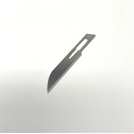 Disposable Surgical Scalpel Blades Sterile Sizes 10 10A 11 12 14 15 16 18 21 22 36 High Grade Carbon Steel 2.1% 10xx Individually Foil Wrapped by P&P Medical Surgical Box of 100 (14)