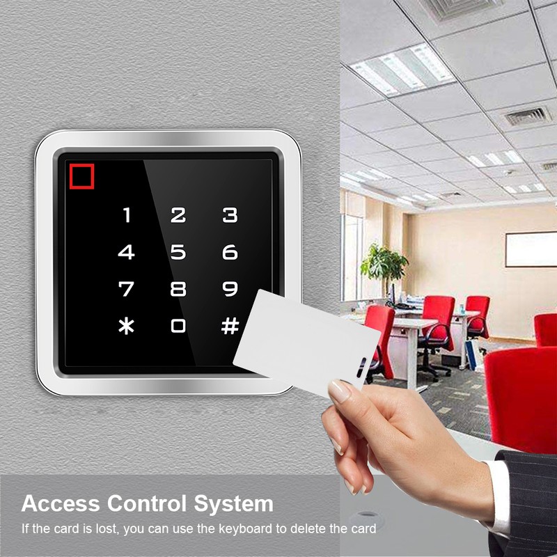 IP65 Waterproof Access Controller 125KHZ RFID Card Reader Touch Password