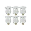 Darice 5200-50 Glass Candle Cup - Clear - 2.5 x 2.375 inches - 6 Count