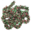 Anderson's Red, Green, and Silver Metallic Tinsel Twist Garland 4