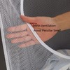 Resdenio Hanging Laundry Hamper Bag, Portable Laundry Bag, 30 x