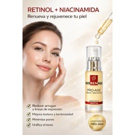Serum Facial Retinol Niacinamida Antiedad Luminosidad 30ml