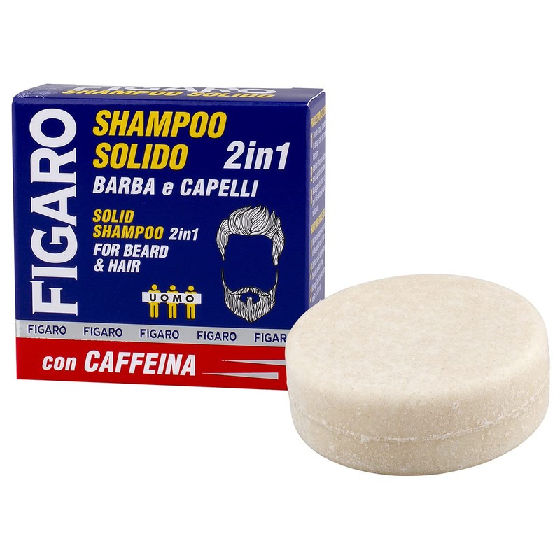 FIGARO Solid Men's Shampoo 2 in 1 - for Beard