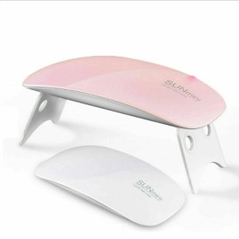 Unbranded NEW SUN Mini Nails Lamp LED Light Potable UV LED Lamp Nail Dryer Gel Nail 6W US