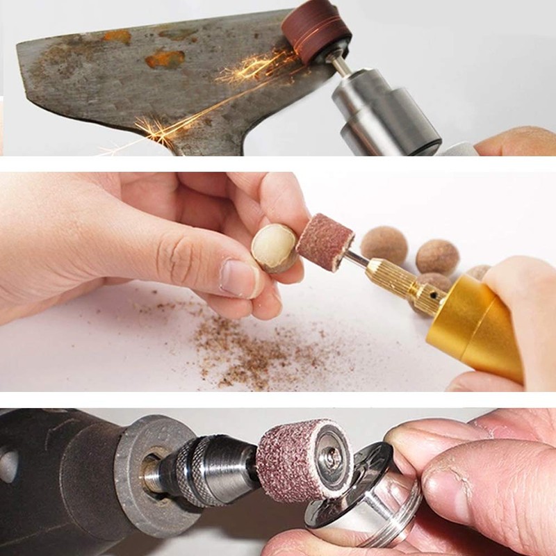 Coceca 458pcs Sanding Drums Kit with 432 Sanding Sleeves (80/120/240/320/400/600