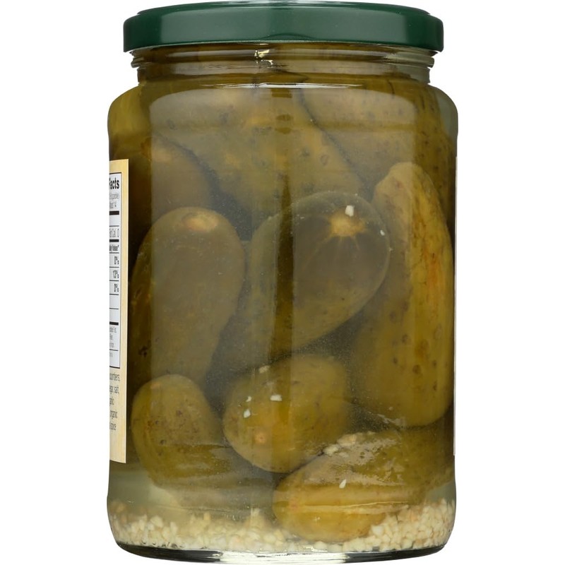 Woodstock Farms Organic Kosher Pickles - Whole Dill - 24