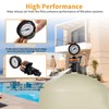 98209800 High Flow Manual Relief Valve Replacement with Pressure Gauge/Air
