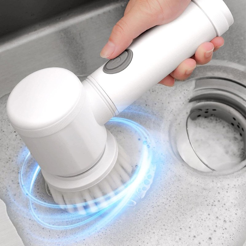 Electric Cordless Brush Set, Multipurpose Household Powersurface Scrubber