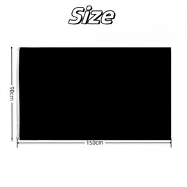 5ft x 3ft Black Flags and Banners 90 * 150cm with Two Brass Grommets Vivid Color Plain Black Flags for Festival Party Sport Events Gardens Bar Indoor and Outdoor Decoration