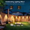 Incamity Deck Lights Outdoor, Fence Lights 10 Pack, Waterproof LED