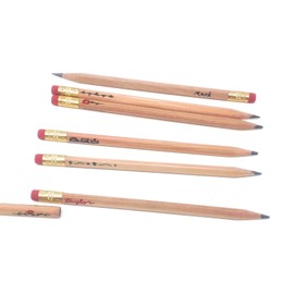 Jumbo Try Rex Triangular Primary Pencil with Eraser, Bare Wood Natural (72 Pencils)