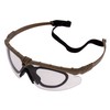 Nuprol Battle Pro Eye Protective Airsoft Glasses; Tan; Lens Insert