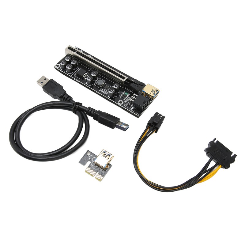 Riser Adapter Card 6P Interface Fixed Buckle Power Protection Fine