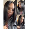 Julia Hair 12 Inch Yaki Straight Bob Wig 13x4 HD