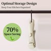 Removable Handle Cream White, Handle for Detachable Removable Cookware, Universal