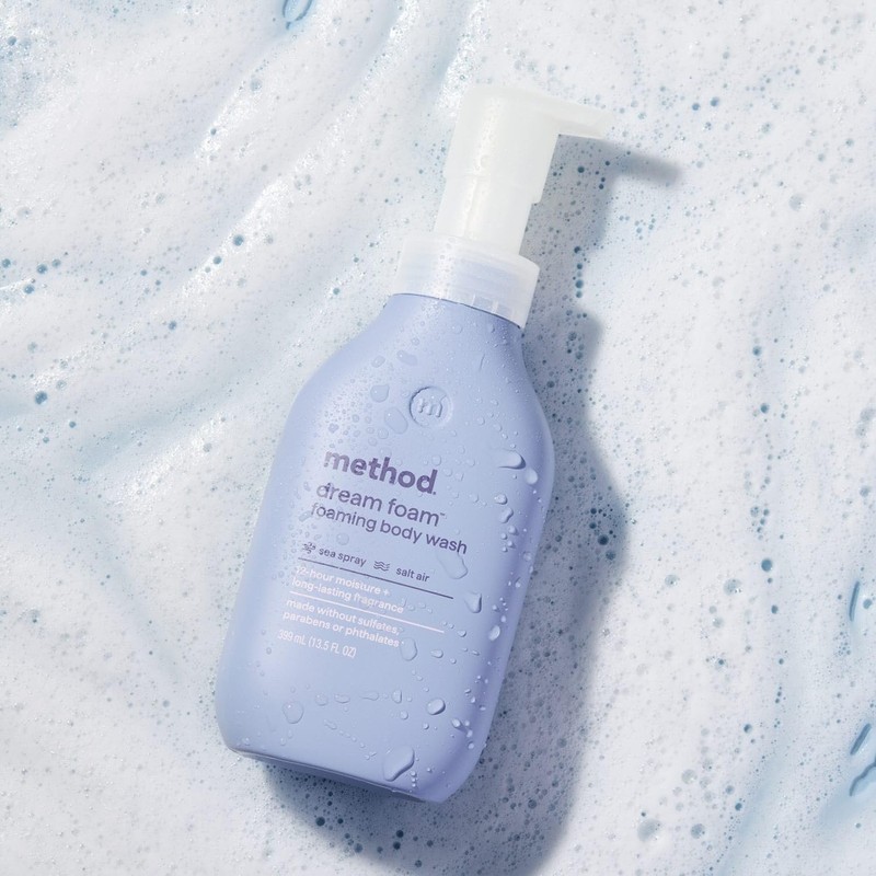 Method Dream Foam, Foaming Body Wash, Sea Spray + Salt