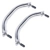 2PCS Boat Marine Grab Handle Polished Stainless Heavy Duty Round