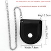 Tiong Vintage PU Leather Pouch Pocket Watch Bag 45mm Holder