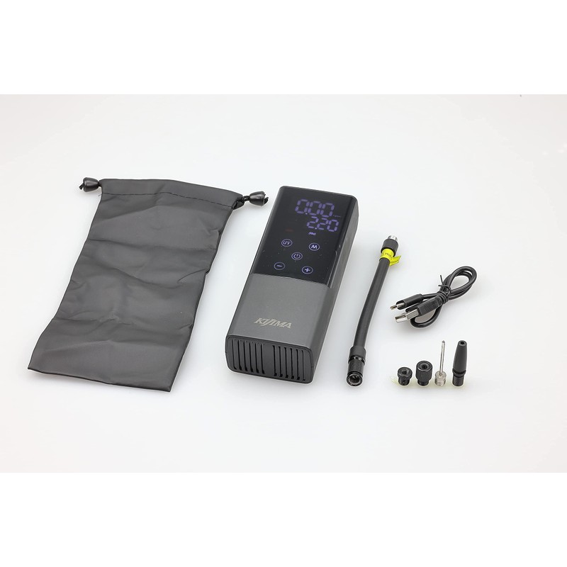 Kijima JP01 302-3221 Motorcycle Air Pump, Electric Smart Air Pump,