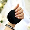 Nail Stickers, Ribbon Nail Decoration Stickers for Nail Tips, Black / 네일스티커 네일팁용 리본 손톱꾸미기 스티커 블랙