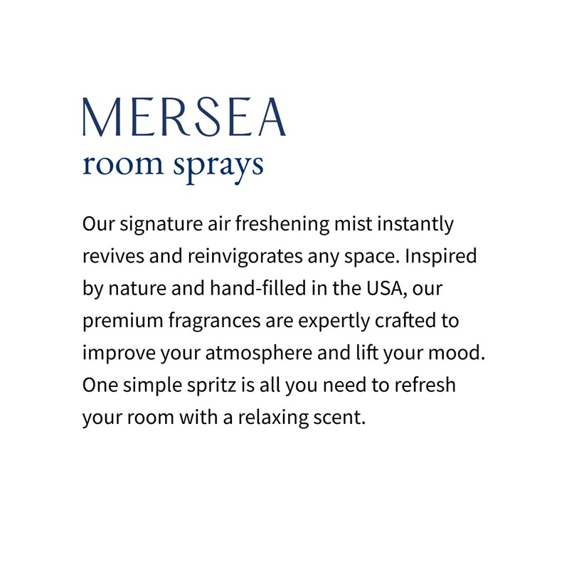 MERSEA Luxury Room Spray, Beach Bungalow, 4 oz