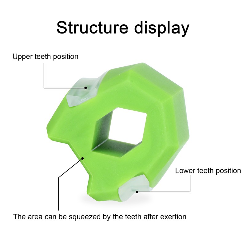 Fitness Face Slimming Masseter Exercise Ball Silicone Jaw Shaping Training