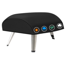 ZBXFCSH Heavy Duty 600D Polyester Cover Compatible with Ooni Koda 12 Gas Pizza Oven Portable Gas Pizza Oven Cover Indoor Outdoor Waterproof