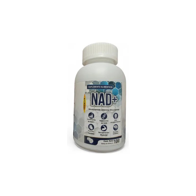 Nad+ Vitaminas 100 Tabletas Sin Sabor