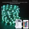 2pcs String Lights Remote Control LED Fairy Lights 16 Colors