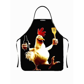 HORNO Funny Apron Creative Cooking Grilling Baking Party Apron for Men Women
