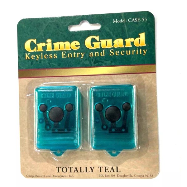 OMEGA NEW PAIR Omega Totally Teal 3-Button Remote Fob Transmitter