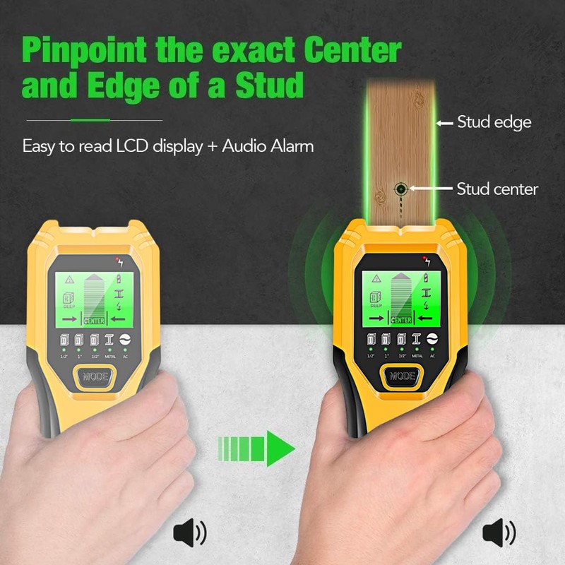 Stud Finder Wall Scanner 5 in 1 Multifunctional Upgraded Smart