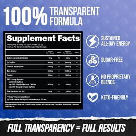 Lion ALPHA LION Super Human Core Pre Workout Powder w/ Creatine - Razzle Mania 30srv