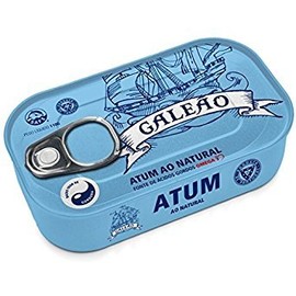 Canned 100% Natural Tuna"Galeao" 110g Product of Portugal (PACK 2)