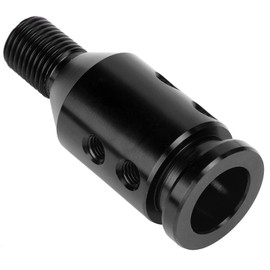 Universal Car Shift Knob Adapter 12x1.25, Aluminum Material, Multiple Color Options, Car Shift Knob Adapter (Black)