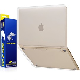 ArmorSuit MilitaryShield Full Body Skin Film + Matte Screen Protector for Apple MacBook (2015 Release) - Anti-Bubble HD Clear Film