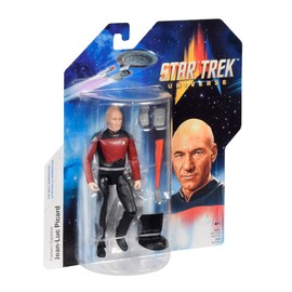 Bandai Star Trek Figure Captain Jean-Luc Picard | 5'' Captain Picard Star Trek The Next Generation Action Figure | Star Trek TNG Toy Articulated Figure | Star Trek Gifts And Star Trek Merchandise