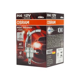 Osram Night Breaker Laser, H4 Halogen, Headlight Bulb, Night Breaker Laser